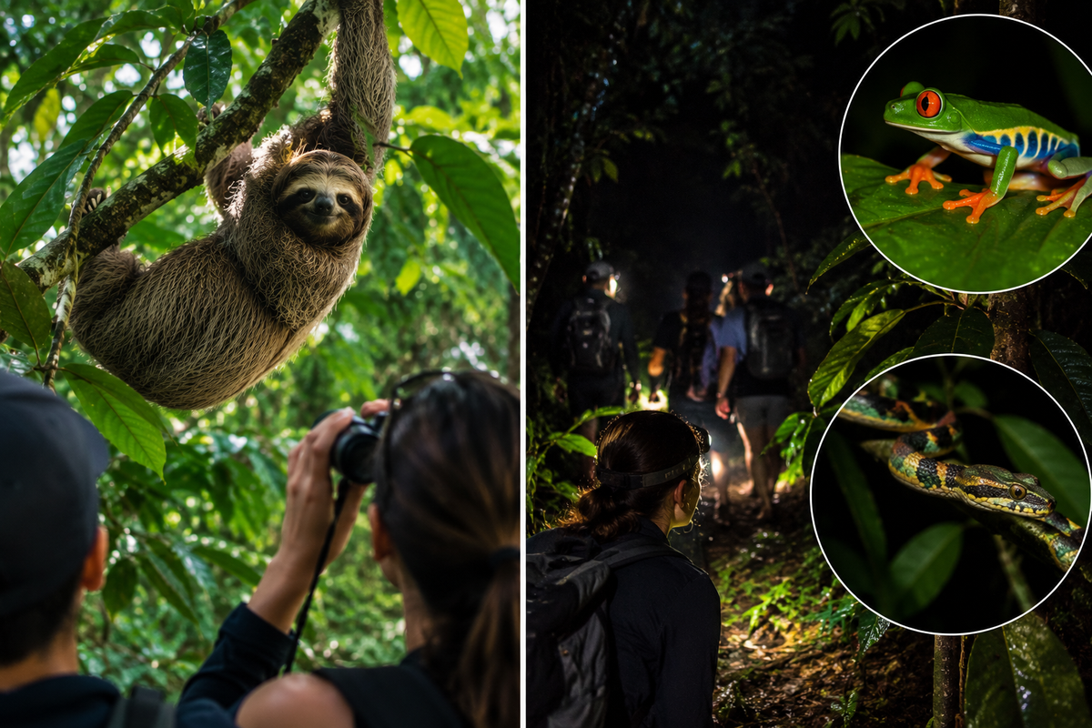 Twilight Combo | Sloth Observation & Night Walk