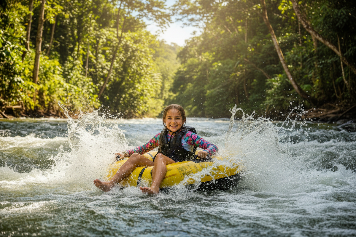 Rainforest River Tubing